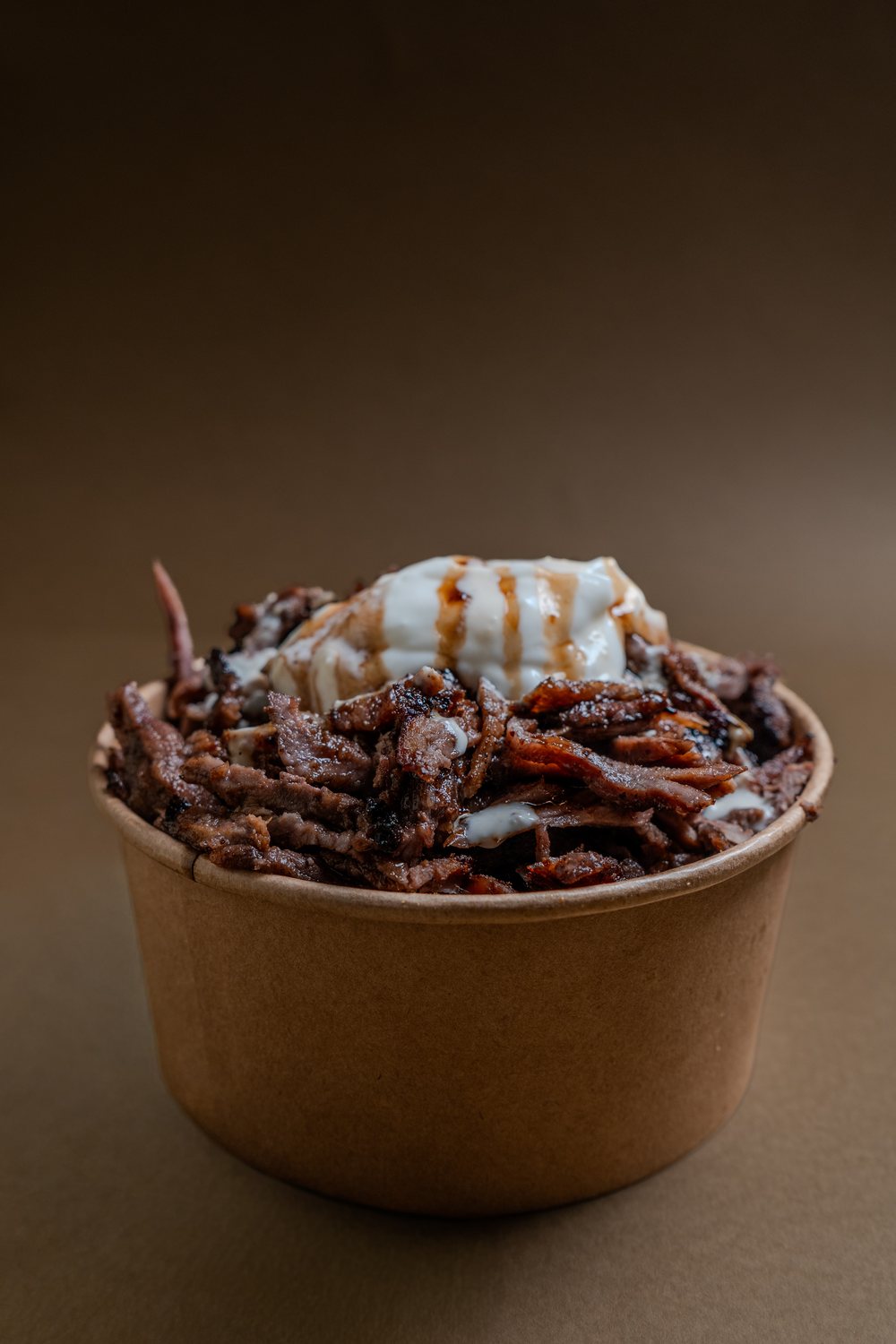 Loaded fries with beef shawarma