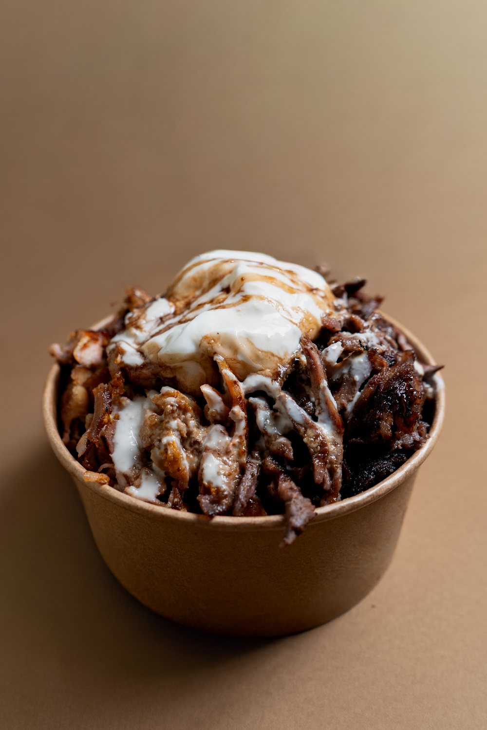 Loaded fries with mixed shawarma